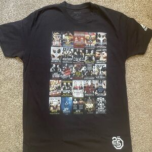 UFC Black Graphic Short Sleeve Tee